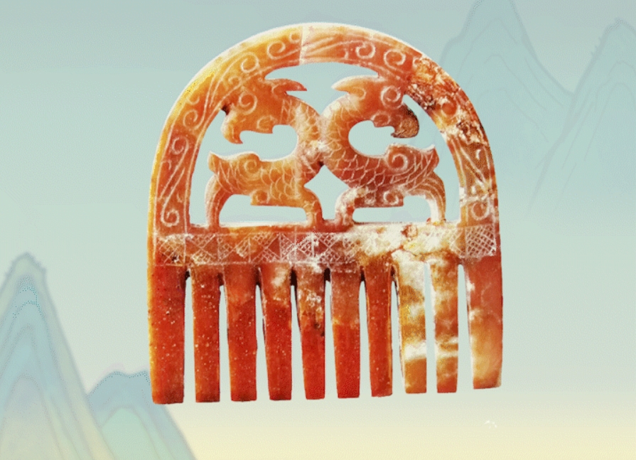 镇馆之宝 | 古代girl顶配！这把梳子美到上头