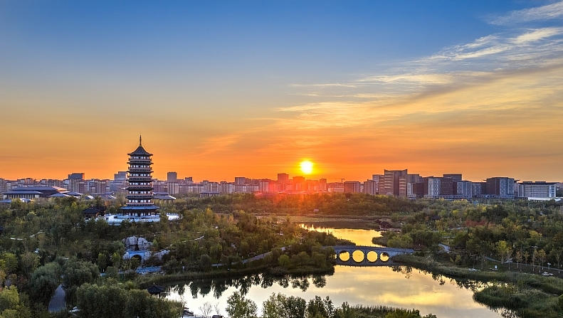 高标准高质量推进雄安新区建设现代化城市​｜雄安的早晨