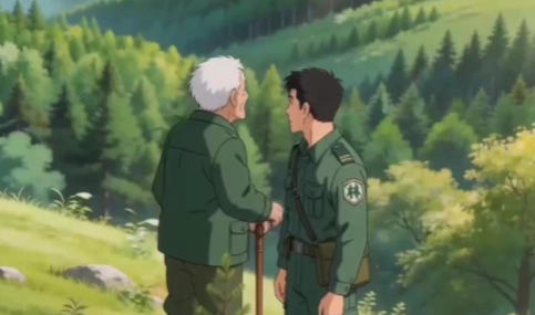 AI漫剧《落叶松知道》：塞罕坝的林海守望